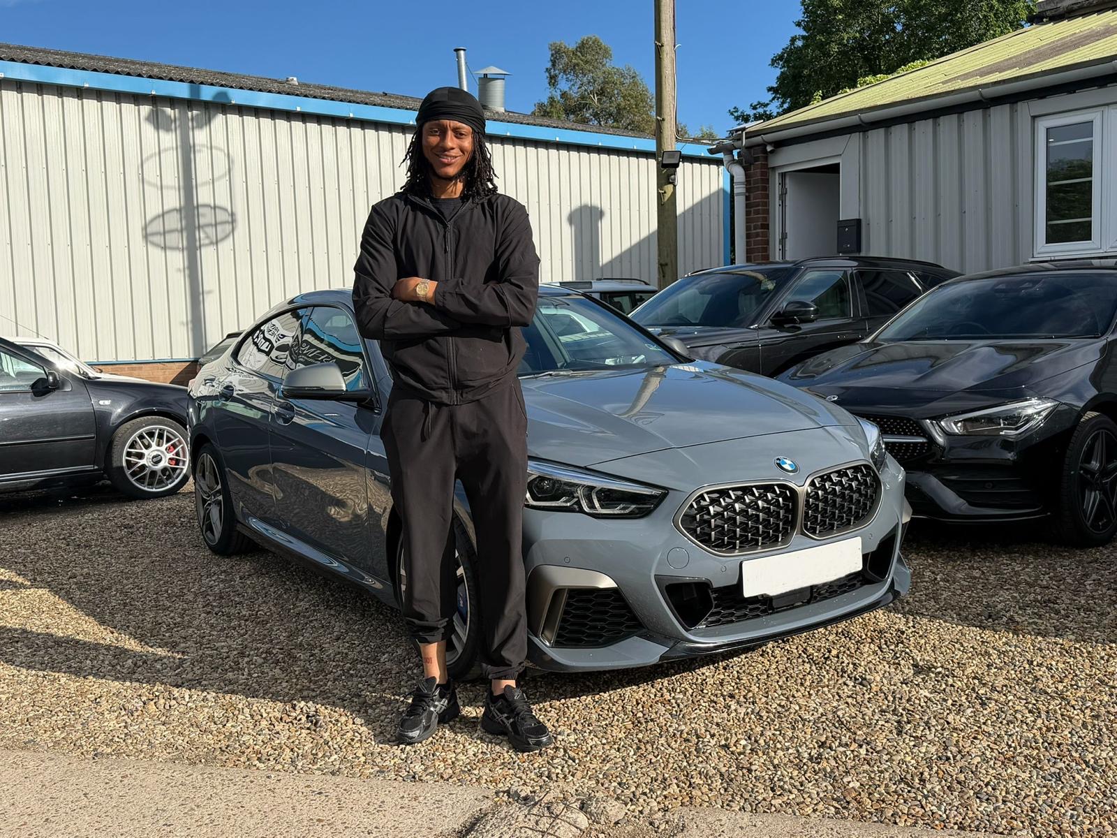 Customer handover with a BMW 2 Series Gran Coupé