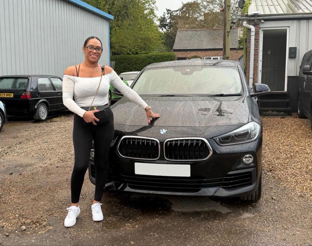 Customer handover with a BMW X2