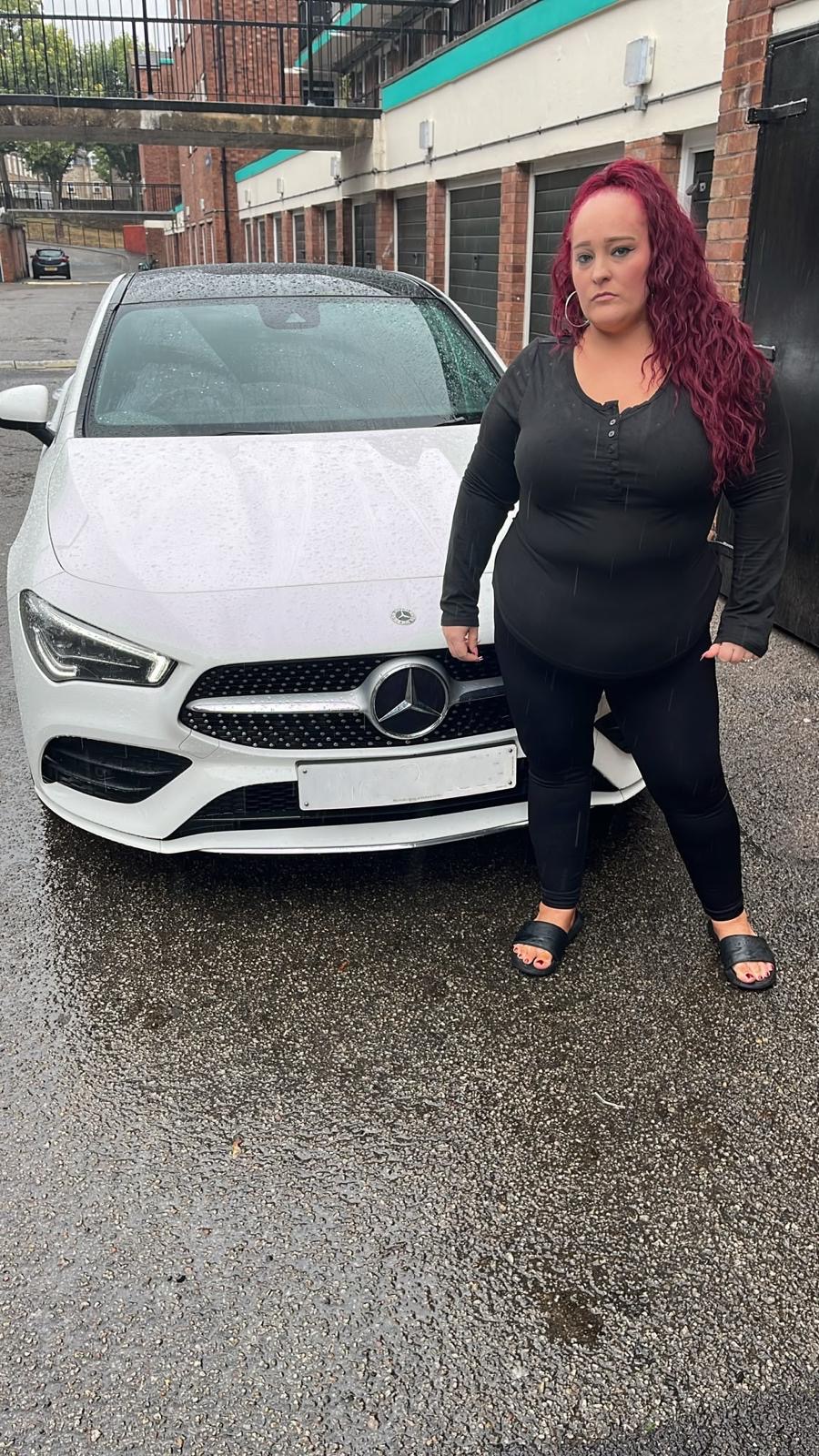 Customer handover with a Mercedes-Benz CLA