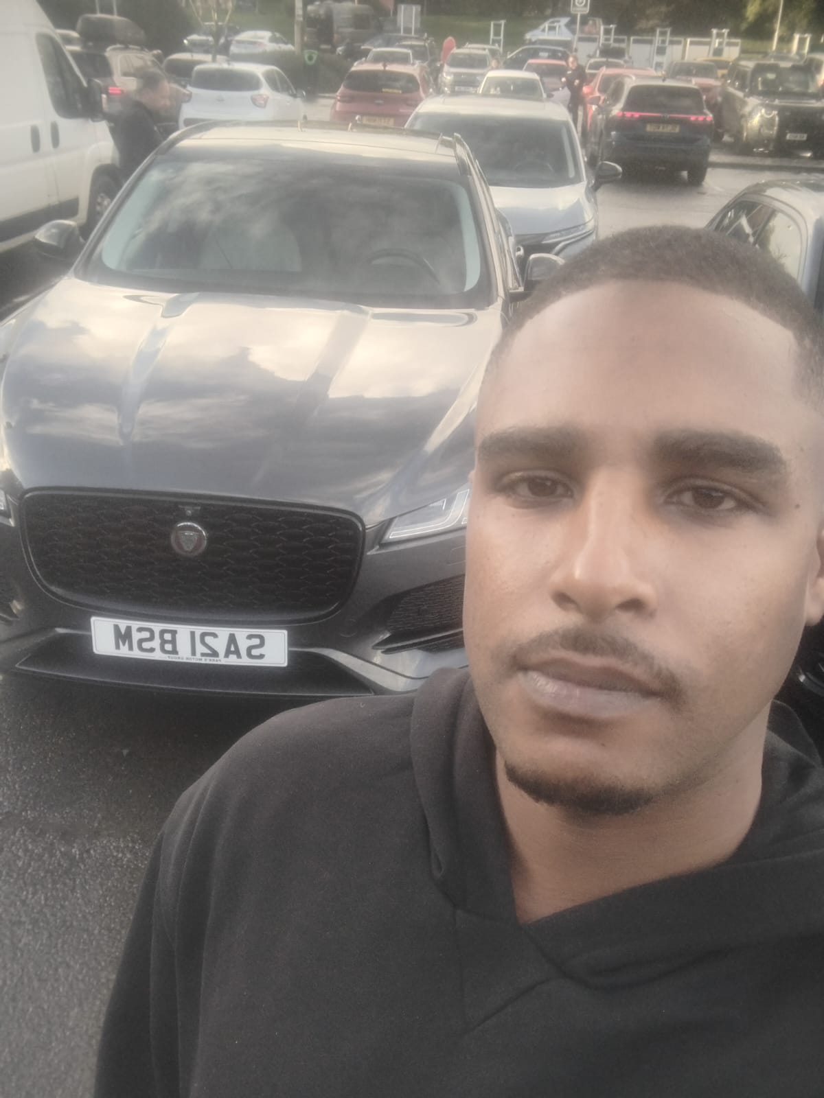 Customer handover with a Jerome Douglas — 2021 Jaguar F-PACE